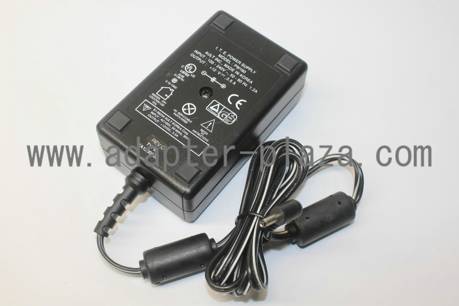 New Ault PW160 KA1200F03 AC Adapter DC 12V 3.5A ITE Power Supply